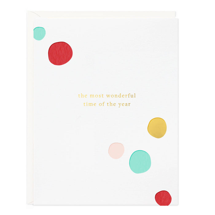 The Most Wonderful Time Holiday Card | Boxed Set of 6