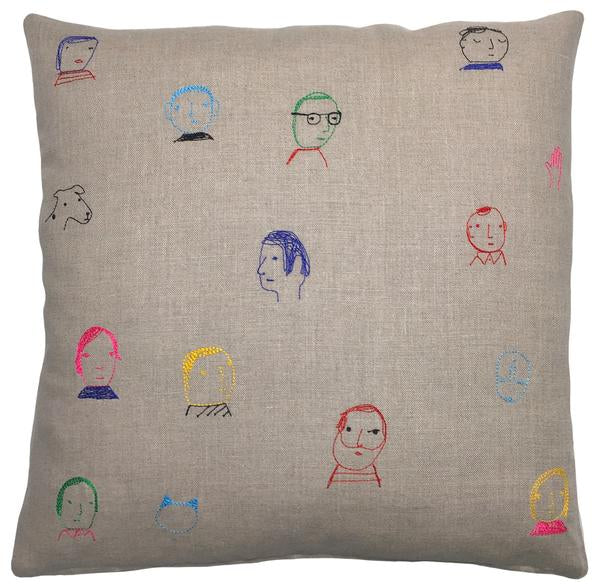 18" Folks Pillow