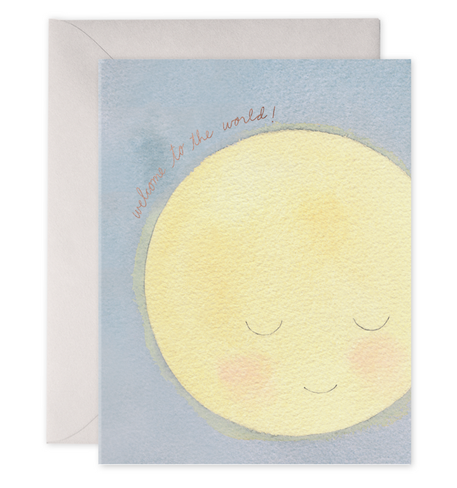 Baby Moon Card