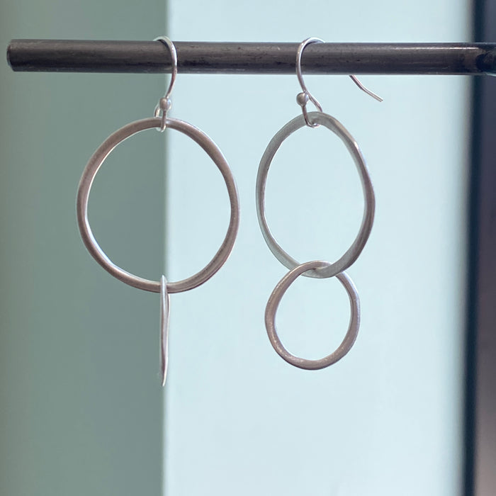 Large Links Earrings