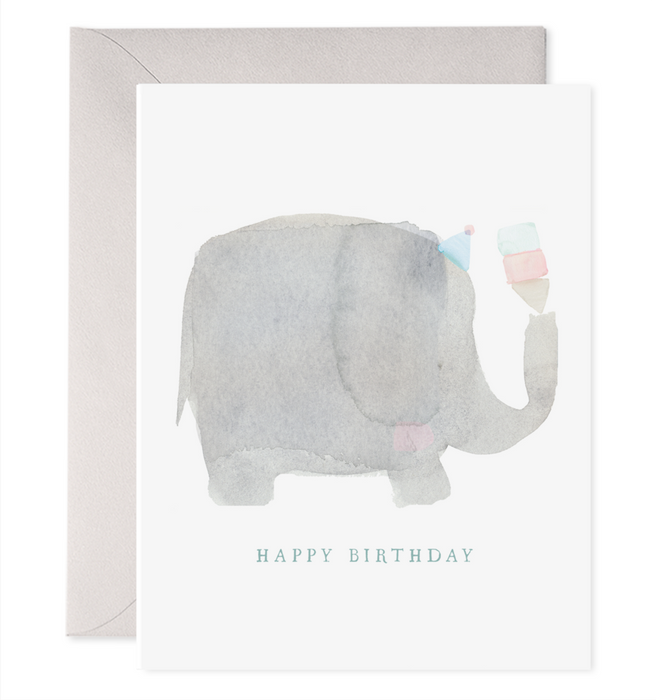 Elephant Birthday Card