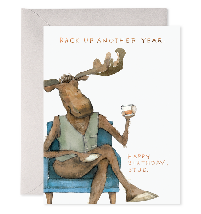 Harvey Moose, Esq. Birthday Card