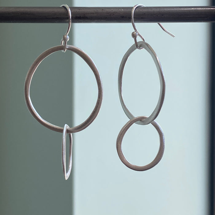 Large Links Earrings