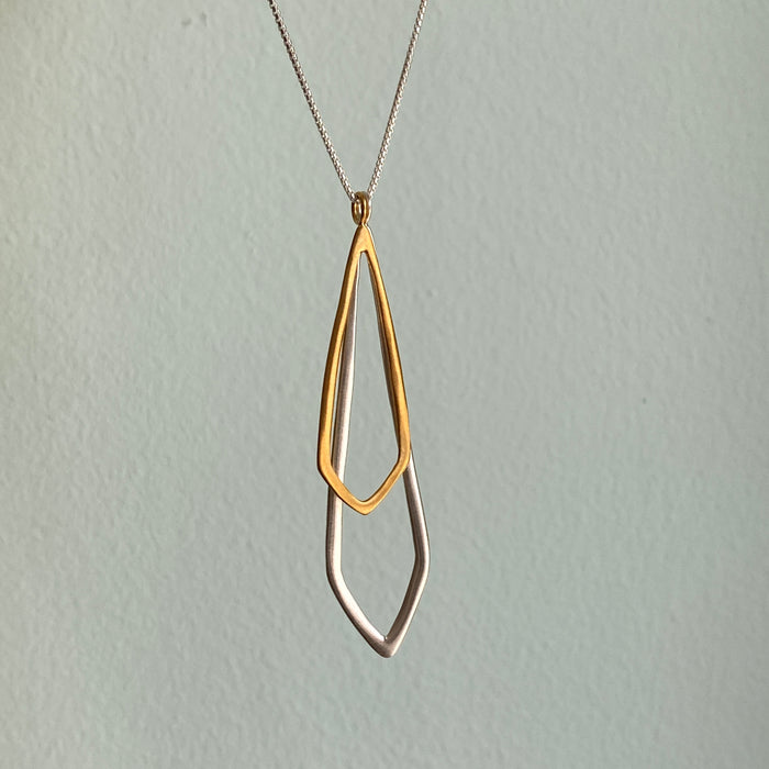 Medium + Long Marquis Necklace