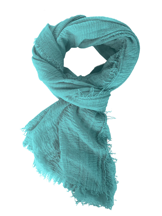 Boho Scarf, Aquamarine