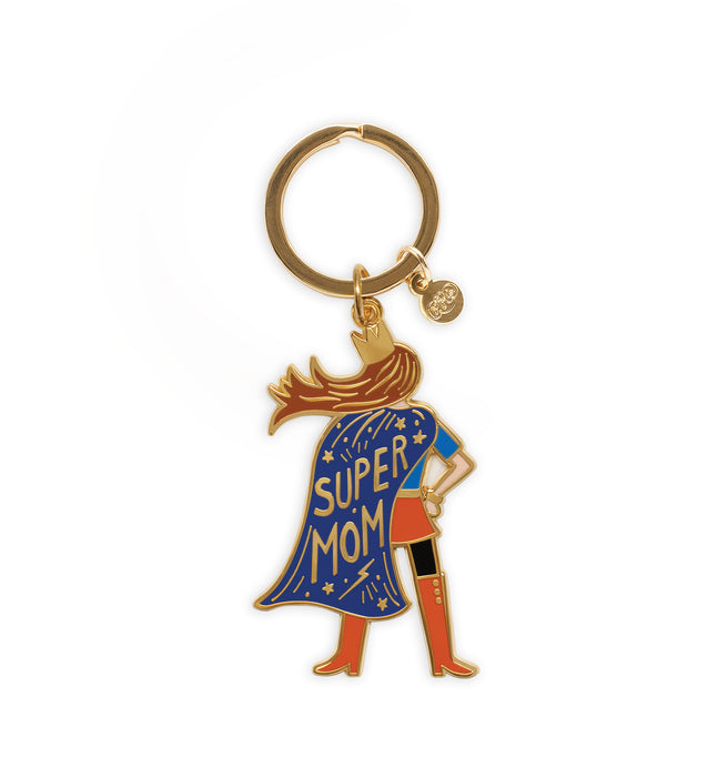 Super Mom Keychain