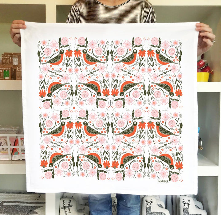 Robin Tea Towel