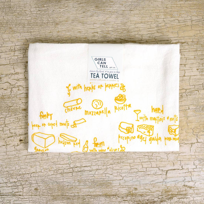 Cheeses Tea Towel