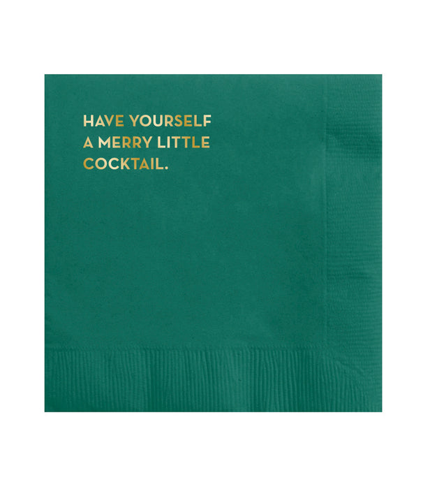 #598 Merry Little Cocktail Napkins