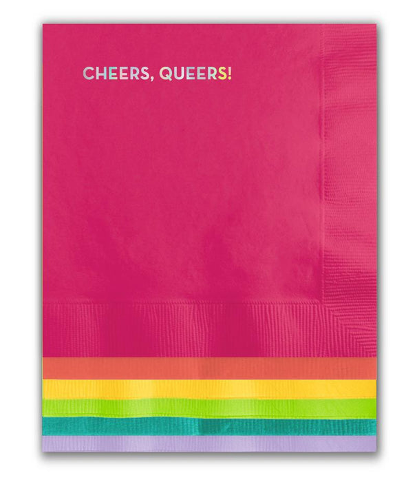 #622 Cheers, Queers Cocktail Napkins