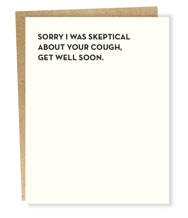 #915 Skeptical Card