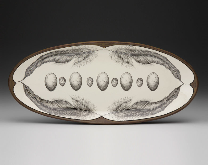 Feather & Egg Fish Platter