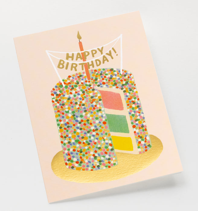 Layer Cake Birthday Card