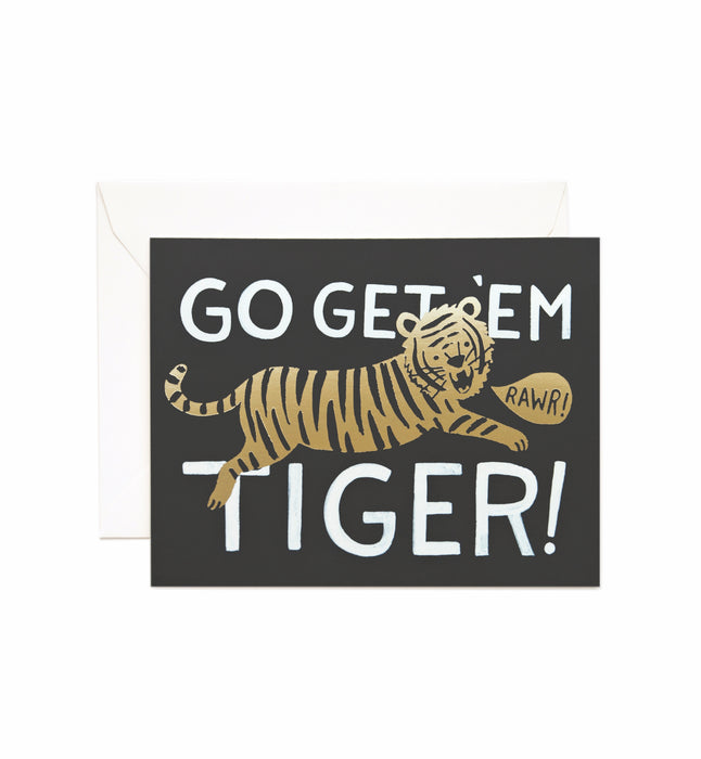 Go Get 'Em Tiger Card