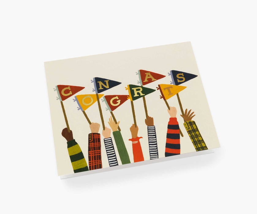 Pennants Congrats Card