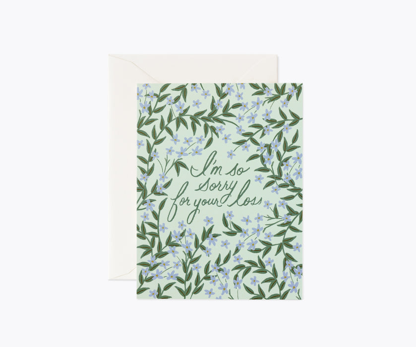 Laurel Sympathy Card