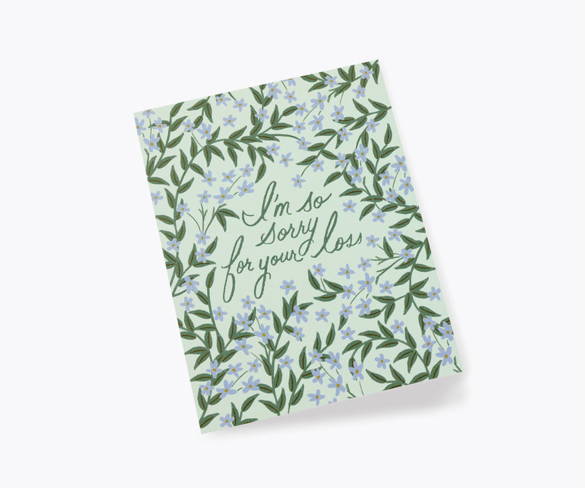 Laurel Sympathy Card