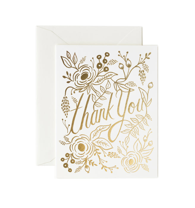 Marion Thank You card, Box of 8