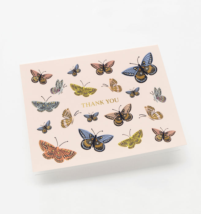 Monarch Thank You card, Box of 8