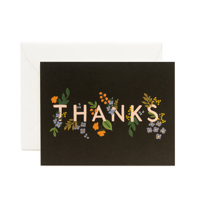 Posey Thank You card, Box of 8