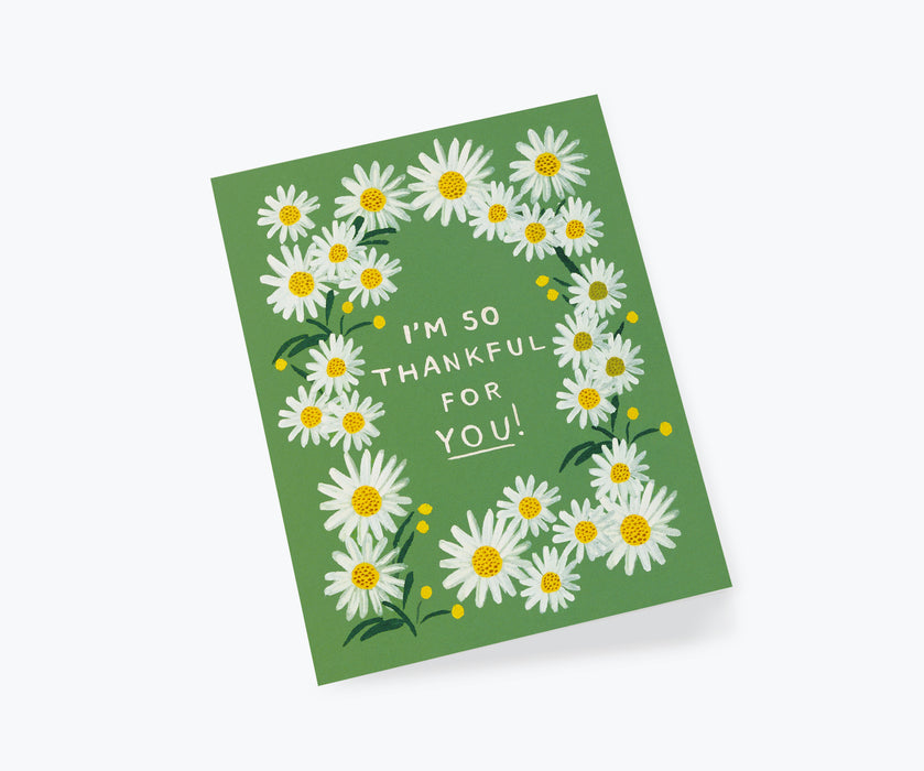 Daisies Thankful For You Card