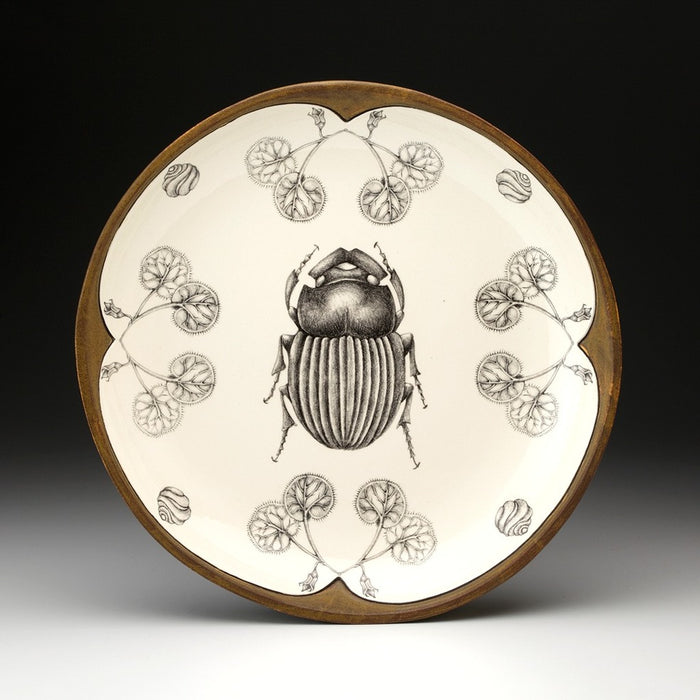 Scarab Beetle Small Round Platter
