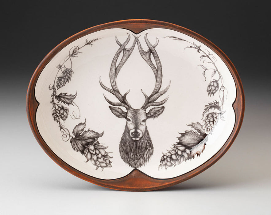 Red Stag Small Serving Dish
