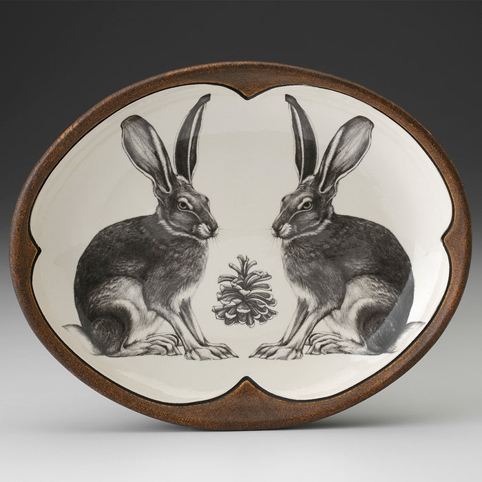 Sitting Hare Small Serving Dish