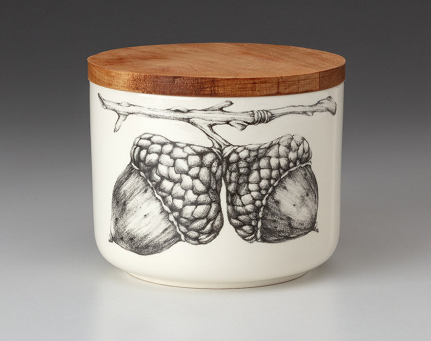 Double Acorn Mini Canister with Lid