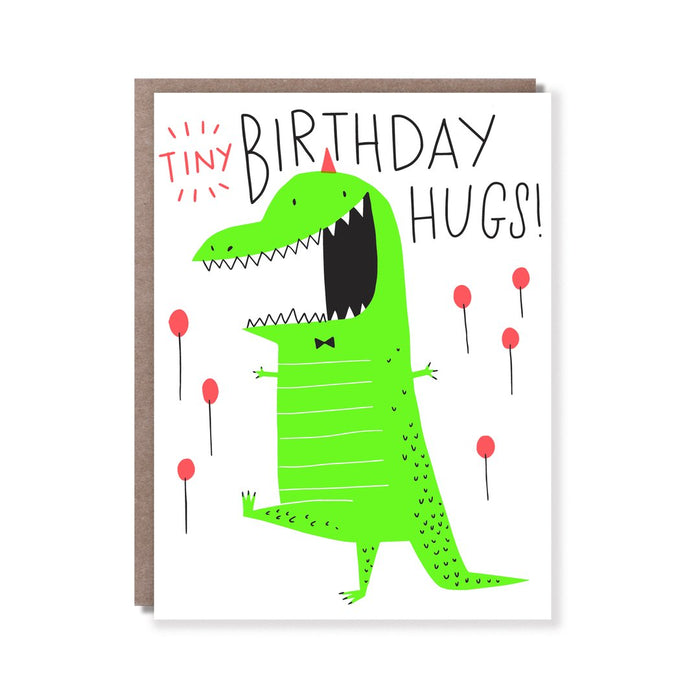 Tiny Hugs Birthday Card
