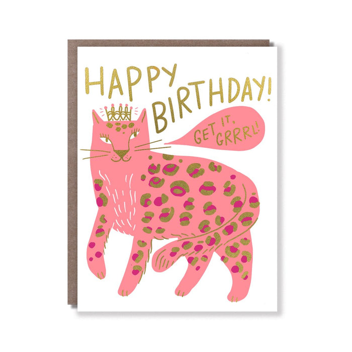 Birthday Grrrl Card