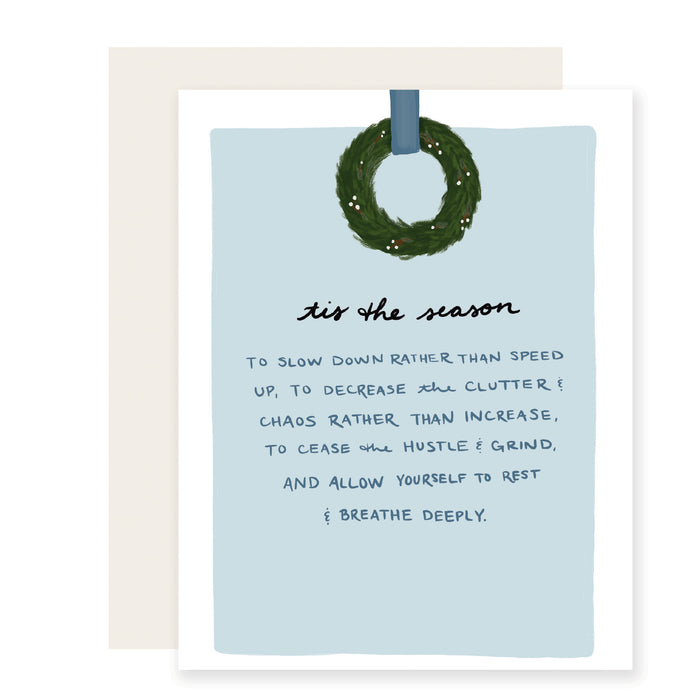 Season to Breathe Holiday Card