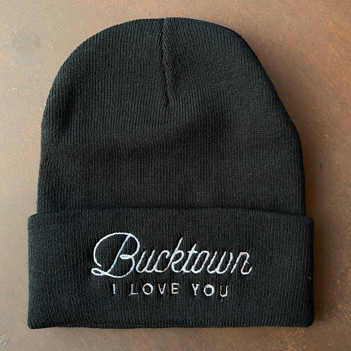 Bucktown Beanie, Black Front