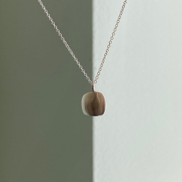 Puffy Square Necklace