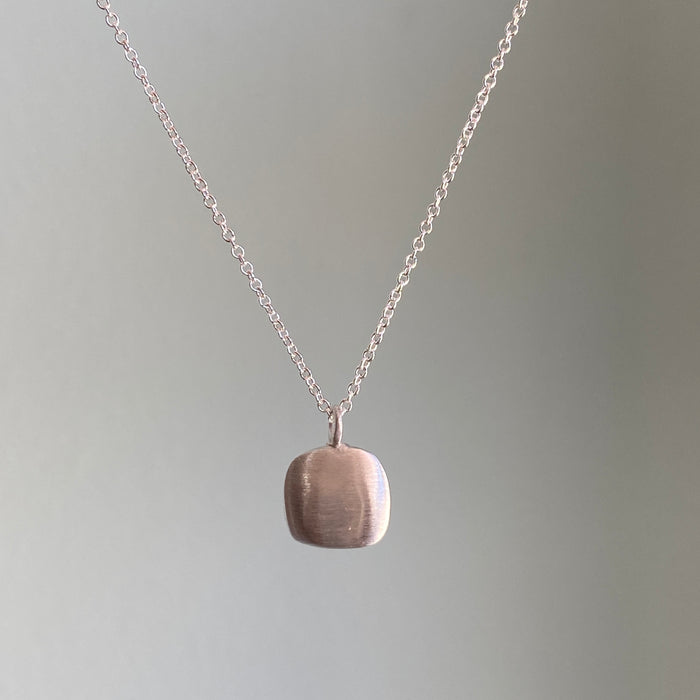Puffy Square Necklace