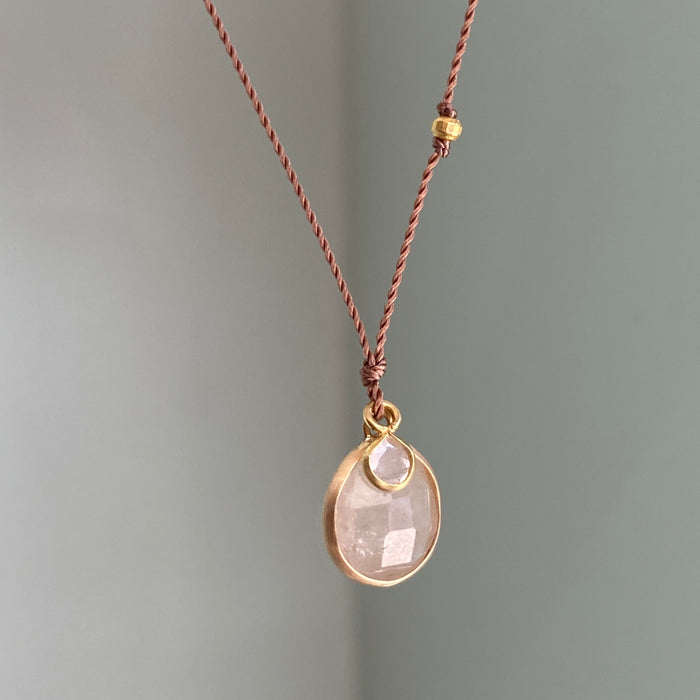 Linen Sapphire + Diamond Slice Nightingale