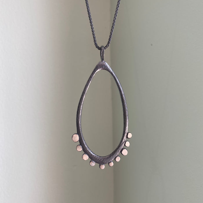Disco Bottom Open Drop Pendant