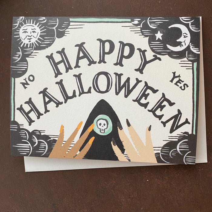 Ouija Halloween Card