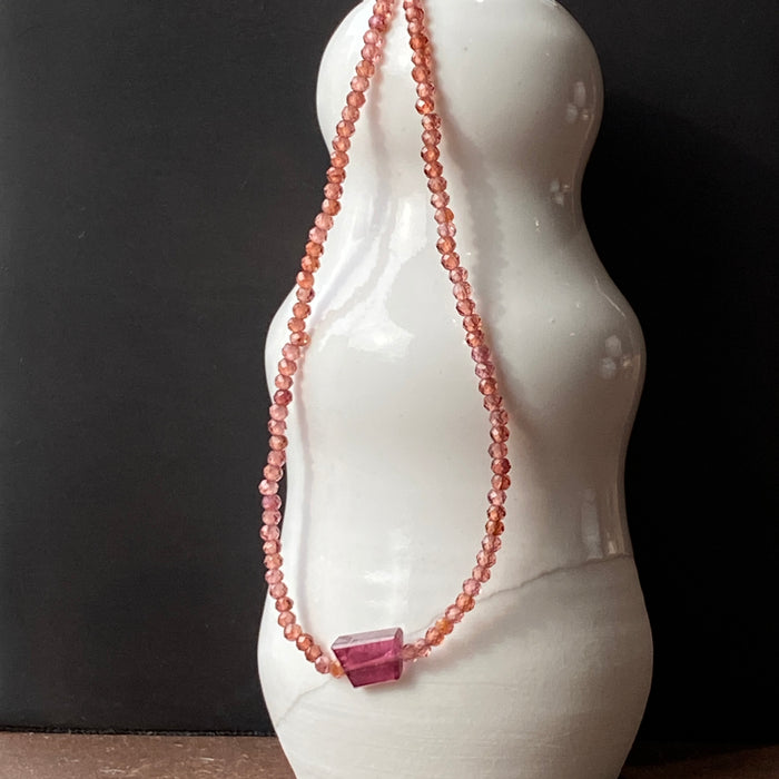 Garnet + Tourmaline Bracelet