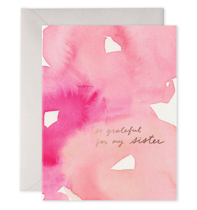 Sister Gratitude Card