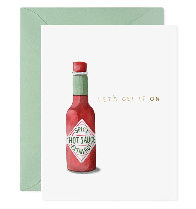 Hot Sauce Card