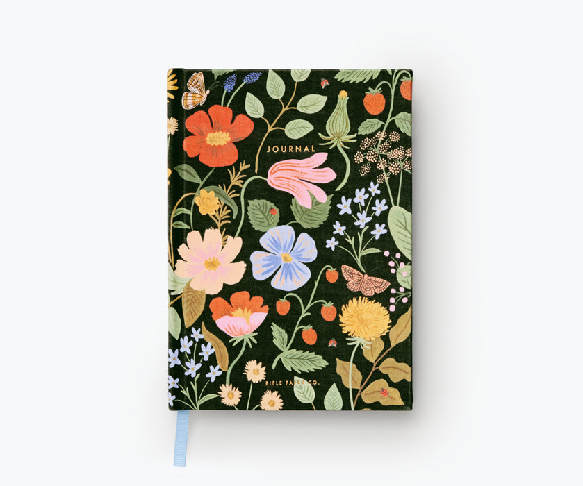 Strawberry Fields Fabric Journal