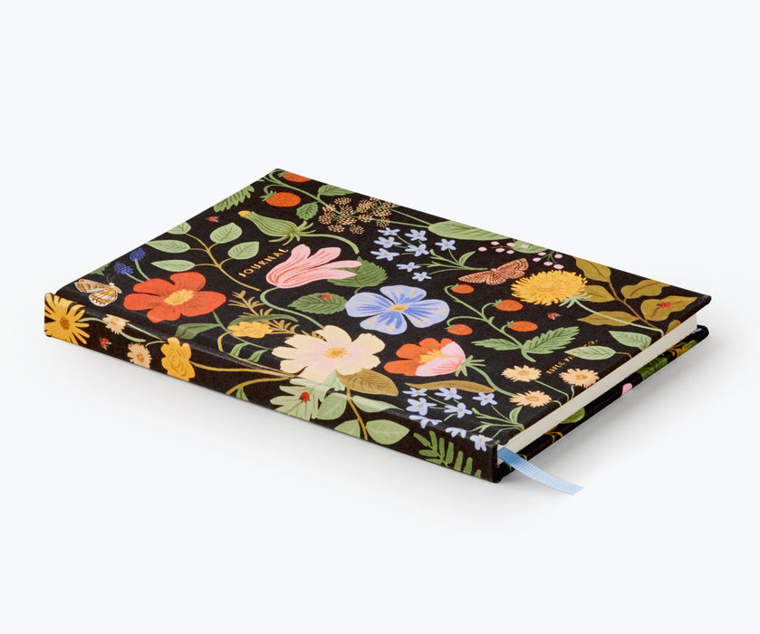 Strawberry Fields Fabric Journal