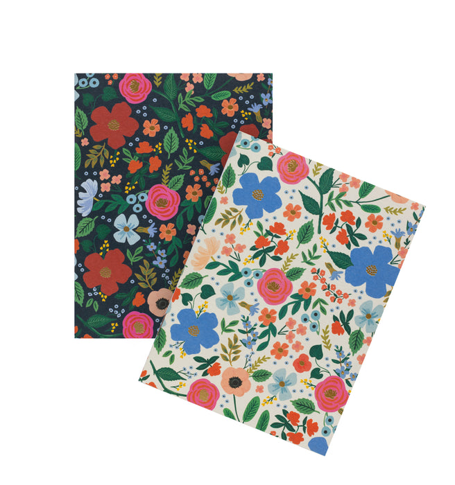 Wild Rose Pocket Notebooks, Set of 2
