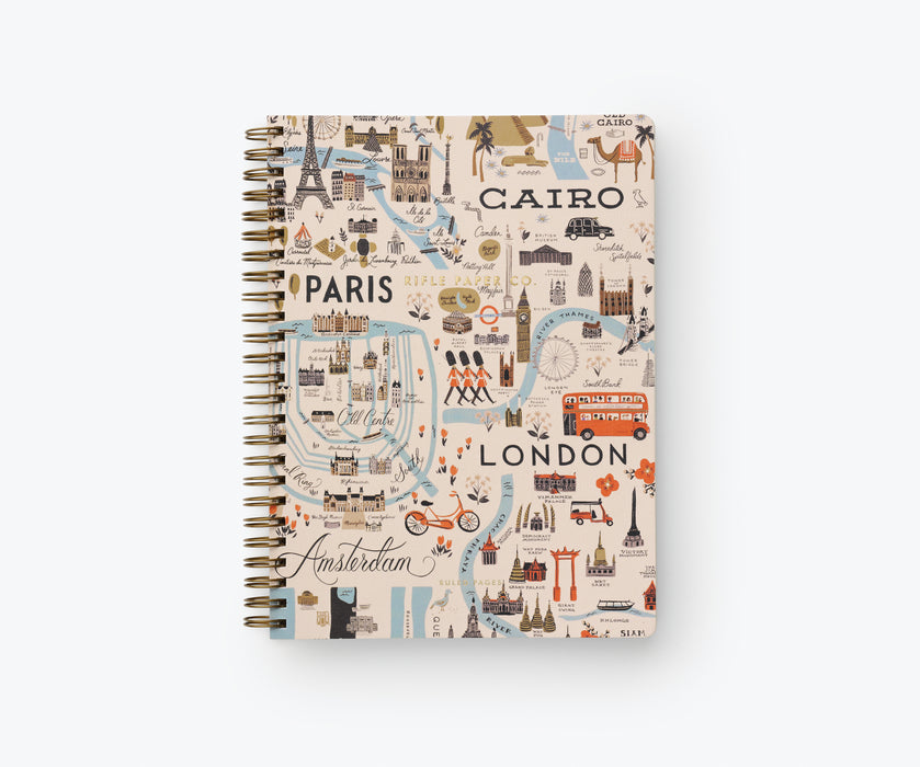 Bon Voyage Spiral Notebook