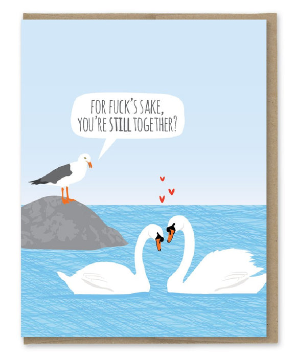 Anniversary Swans Card