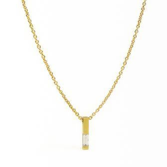 Baguette Diamond Necklace