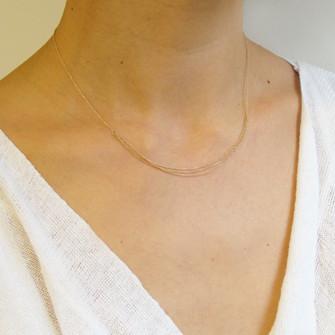 Horizontal Tassel Necklace