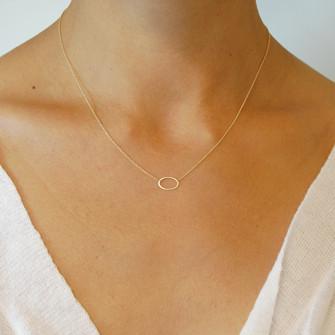 Petite Oval Necklace