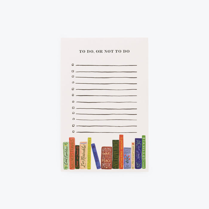 To Do or Not To Do Checklist Notepad